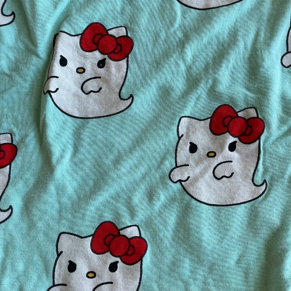 Posh Peanut Bamboo Hello Kitty Halloween Ghosts PJs Pajamas - Size 2T - Picture 7 of 10